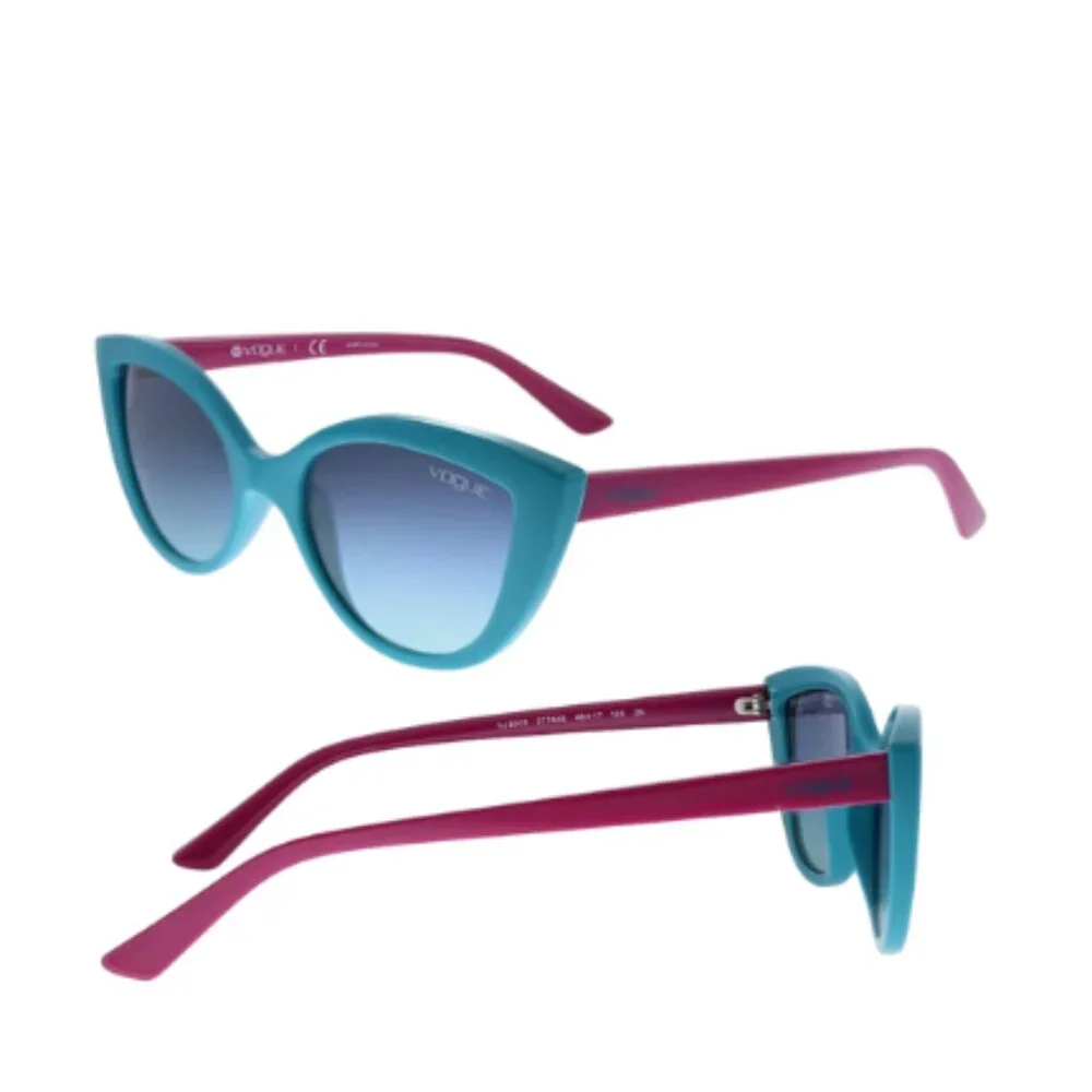 New Vogue Eyewear Junior Green Plastic Sunglasses